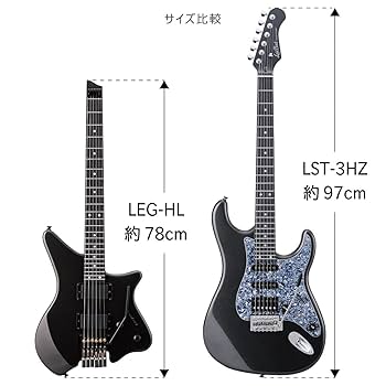 LaidBack LEG-HL ヘッドレス エレキギター LaidBack-LEG-HL684-x-684-